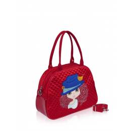Детская сумка-саквояж Alba Soboni 0323 red