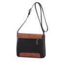 Клатч Alba Soboni 162045 black-brown