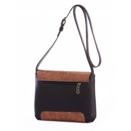 Клатч Alba Soboni 162045 black-brown