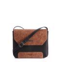 Клатч Alba Soboni 162045 black-brown