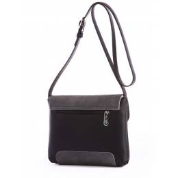 Клатч Alba Soboni 162047 black-grey