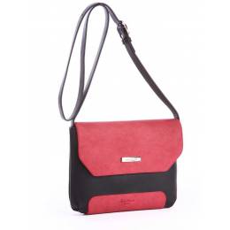 Клатч Alba Soboni 162048 black-red
