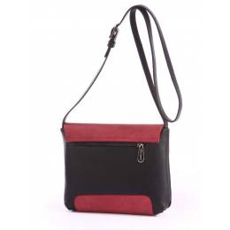 Клатч Alba Soboni 162048 black-red