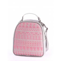 Рюкзак Alba Soboni 162442 grey-pink