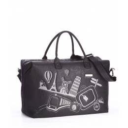 Дорожная сумка Alba Soboni 162805 black
