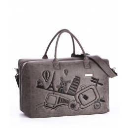 Дорожная сумка Alba Soboni 162806 grey