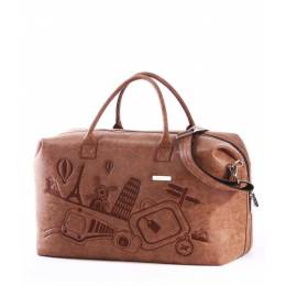 Дорожная сумка Alba Soboni 162807 brown