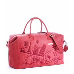 Дорожная сумка Alba Soboni 162809 red
