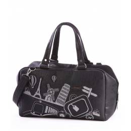 Дорожная сумка Alba Soboni 162815 black