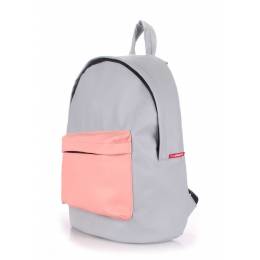 Рюкзак женский POOLPARTY PU Grey Rose