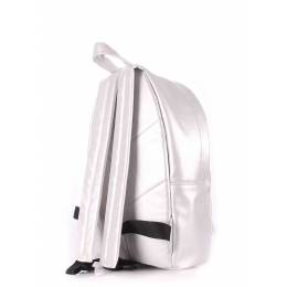Рюкзак женский POOLPARTY PU Lightsilver