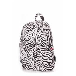 Рюкзак женский POOLPARTY PU Zebra