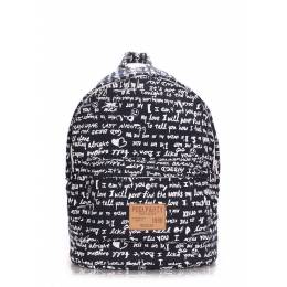 Молодежный рюкзак Poolparty Signature Darkblue
