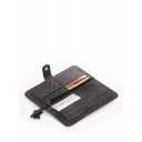 Кошелек POOLPARTY Billfold Croco Black