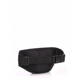 Сумка на пояс POOLPARTY Bumbag Mesh Black
