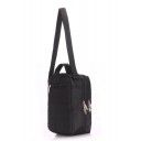 Мужская сумка на плечо POOLPARTY Siteimage Crossbody Black