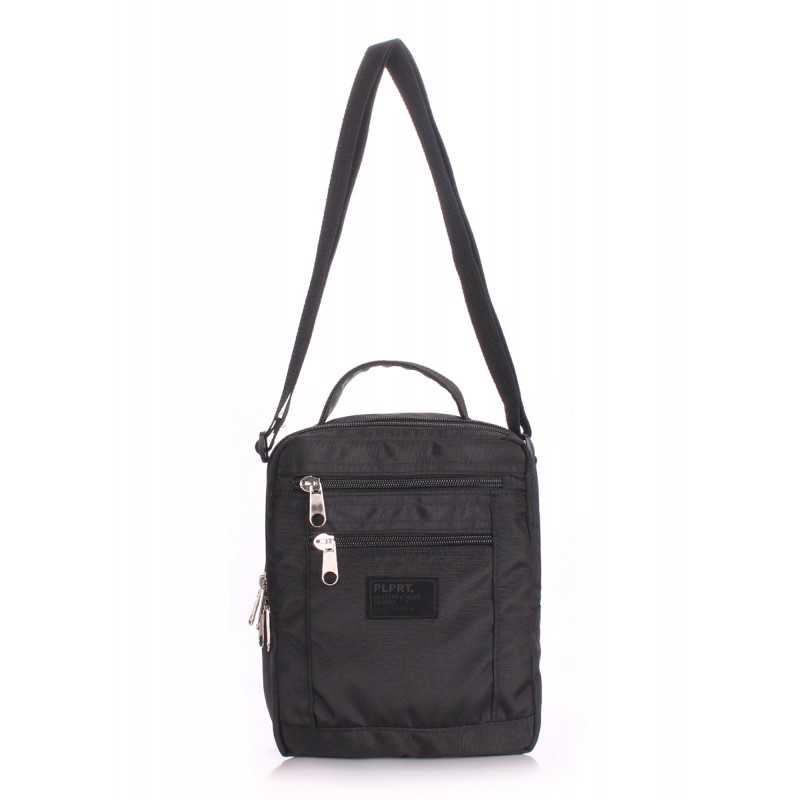 Мужская сумка на плечо POOLPARTY Siteimage Crossbody Black