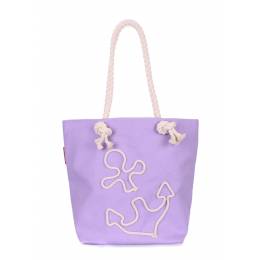 Тканевая сумка Anchor Lilac-None