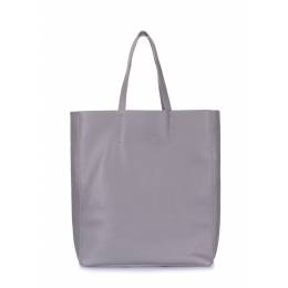 Кожаная сумка City Grey