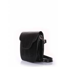 Клатч из искусственной кожи под змею Daisy Snake Black