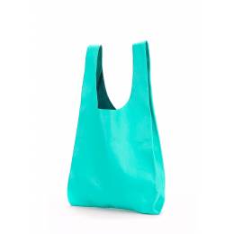 Кожаная сумка POOLPARTY Leather Tote blue 