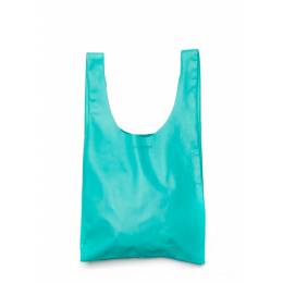 Кожаная сумка POOLPARTY Leather Tote blue 