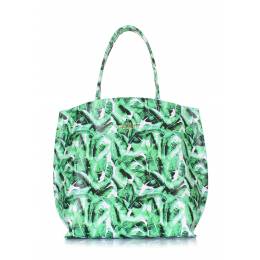 Кожаная сумка POOLPARTY PEARL Palm