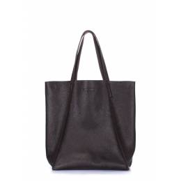 Кожаная сумка POOLPARTY Edge Brown
