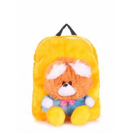 Детский рюкзак POOLPARTY с медведем Kiddy Backpack Bear Sunny
