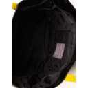 Женская лаковая сумка с желтыми ручками pool91 Black Yellow