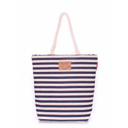 Коттоновая сумка POOLPARTY Laspalmas Blue