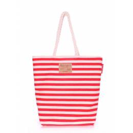 Коттоновая сумка POOLPARTY Laspalmas Red