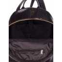 Рюкзак женский POOLPARTY Mini Bckpck Lizard Black