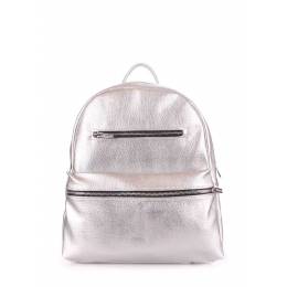 Рюкзак женский POOLPARTY Mini Bckpck Silver