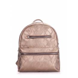 Рюкзак женский POOLPARTY Mini Bckpck Snake Gold