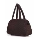 Стеганая сумка-саквояж NS4 ECO Brown