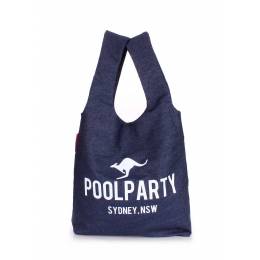 Джинсовая сумка POOLPARTY Pool 20 Jeans
