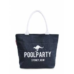 Джинсовая сумка POOLPARTY Pool 7 Jeans