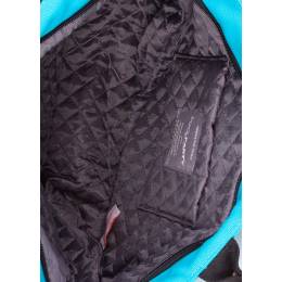 Коттоновая сумка POOLPARTY Pool 9 Blue