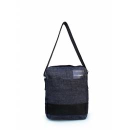Мужская джинсовая сумка POOLPARTY  pool 94 Black Blue Jeans
