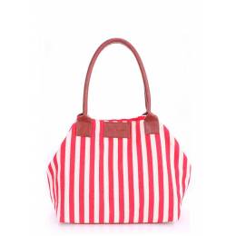 Коттоновая сумка POOLPARTY Navy Red