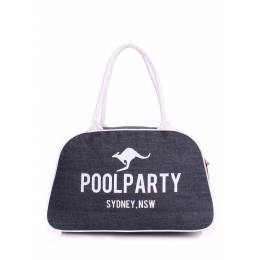 Джинсовая сумка-саквояж POOLPARTY Pool 16 Jeans