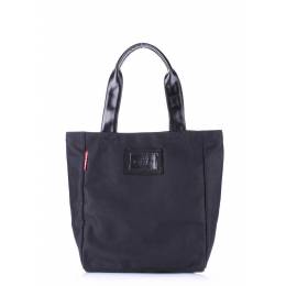 Коттоновая сумка POOLPARTY Homme Black