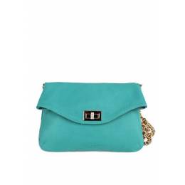 Кожаная сумочка-клатч с цепочкой POOLPARTY Leather Clutch