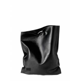 Кожаная сумка POOLPARTY Shopper Black