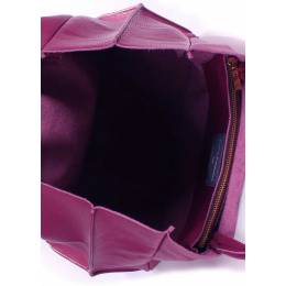 Кожаная сумка POOLPARTY Soho Fuchsia