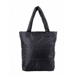 Женская дутая стеганая сумка Ns3 Black