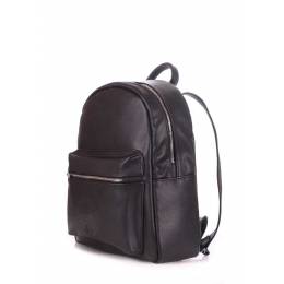 Женский кожаный рюкзак POOLPARTY XS Bckpck Leather Black